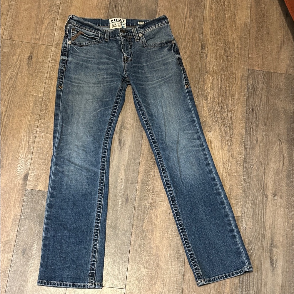 Ariat Men's Classic Straight Blue Jeans